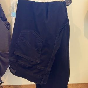 Black lee mid rise bootcut jeans
